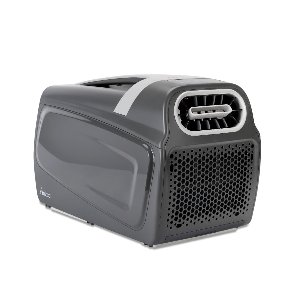 Yolco Mobile Klimaanlage 1500 W, 4-12 m², mit 2 Schläuchen | Mobiles Klimagerät, Monoblock Klimaanlage, 17-30 °C, 46/42 dB(A), 180/140 m³/h, Bluetooth 5.0, R290