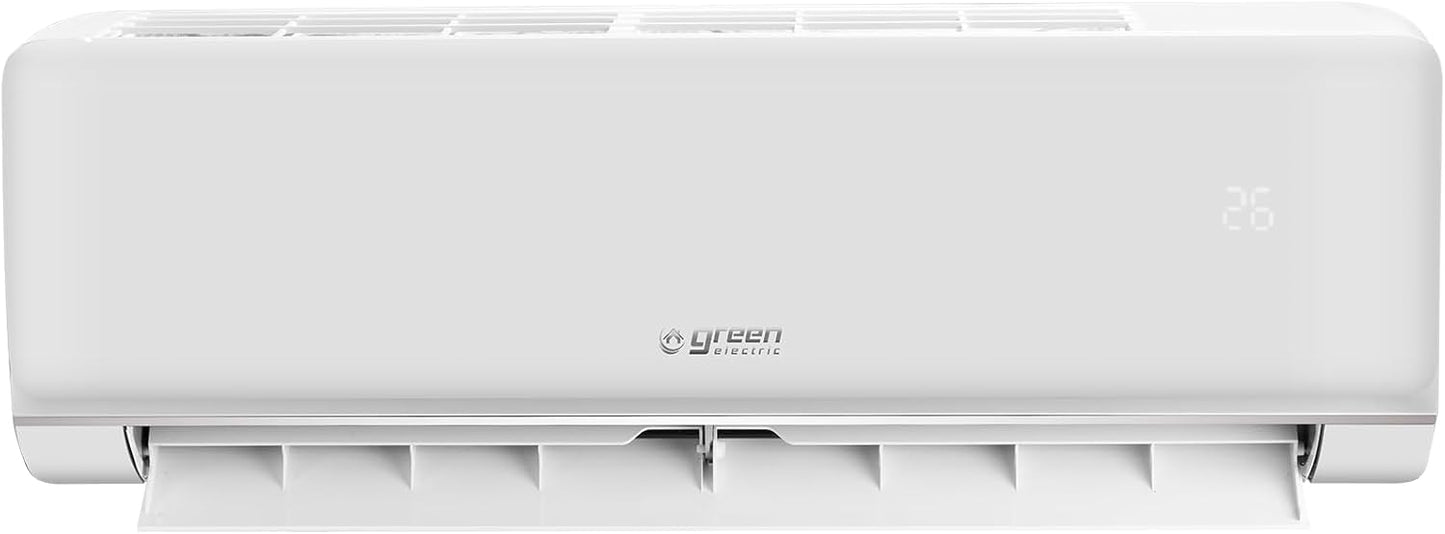 Plus Klimaanlage Dual Split 9000+12000 BTU, Wi-Fi, R32, Energieeffizienz A++/A+, Klimagerät mit Zwei Inneneinheiten und 1 Außeneinheit, Fernbedienung, App-Steuerung, Niedriger Verbrauch