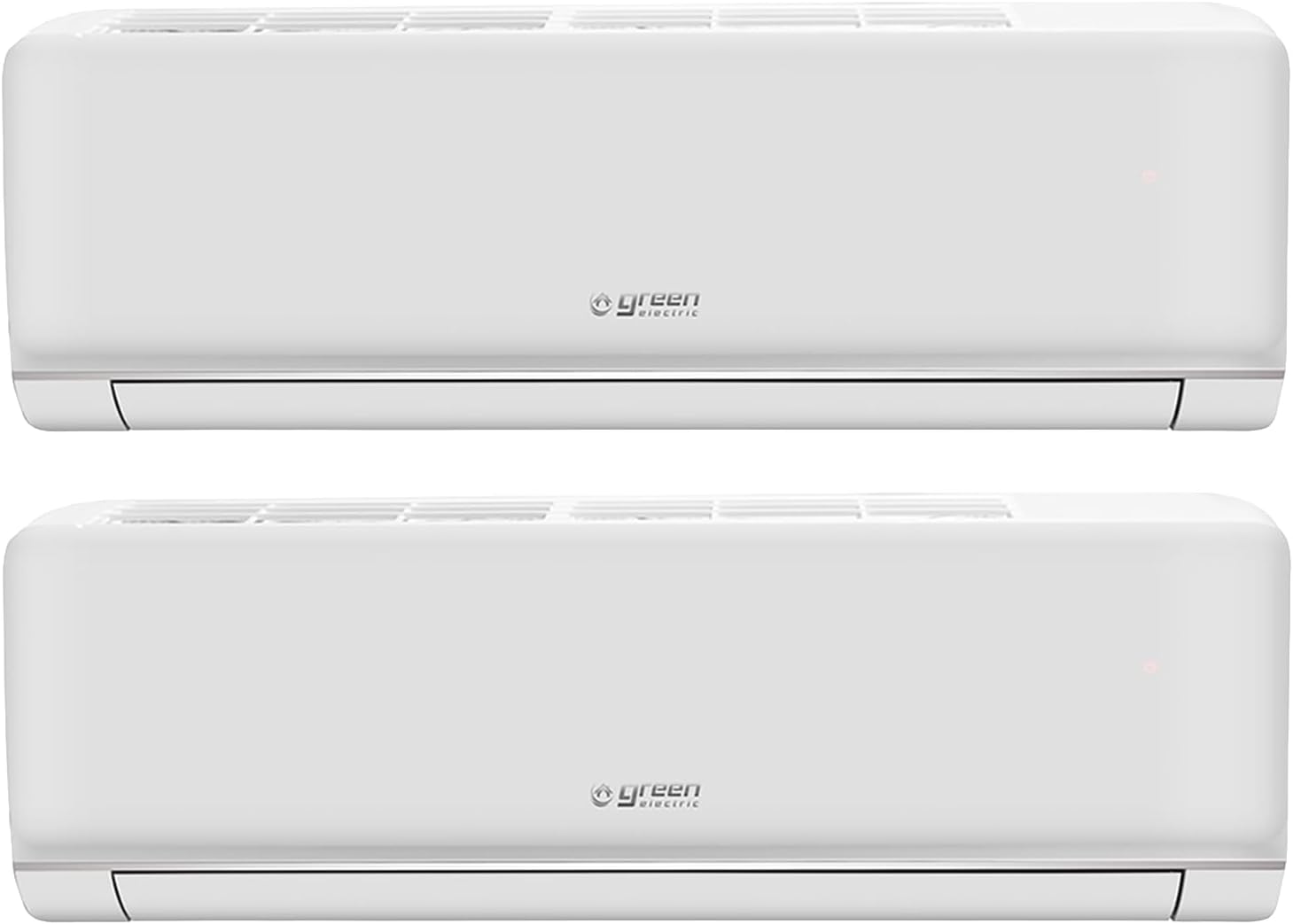 Plus Klimaanlage Dual Split 9000+12000 BTU, Wi-Fi, R32, Energieeffizienz A++/A+, Klimagerät mit Zwei Inneneinheiten und 1 Außeneinheit, Fernbedienung, App-Steuerung, Niedriger Verbrauch