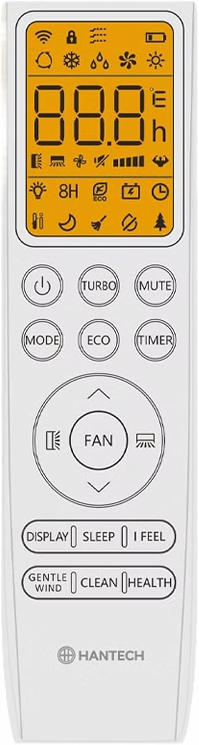 HANTECH A+++ Split Klimaanlage 12000 BTU H-PLUS energiesparender und umweltschonender Betrieb für ganzjährig angenehme Temperaturen, Smart Home kompatibel