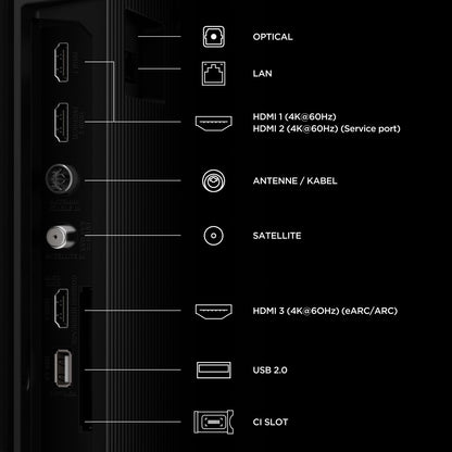 TCL 43V6D 43 Zoll 4K UHD Fernseher, Fire TV, HDR10+, Dolby Atmos