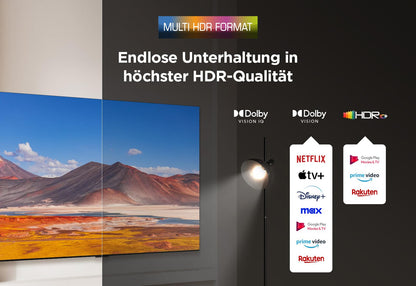 TCL 75Q10B 75 Zoll QLED Pro Mini LED 4K Fernseher, 144 Hz, Google TV
