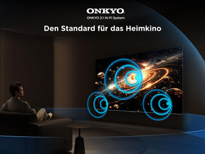 TCL 85Q6C 85 Zoll QD-Mini LED 4K Fernseher, 144 Hz, Google TV