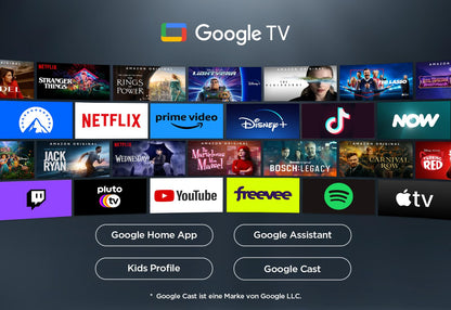 TCL 75Q10B 75 Zoll QLED Pro Mini LED 4K Fernseher, 144 Hz, Google TV