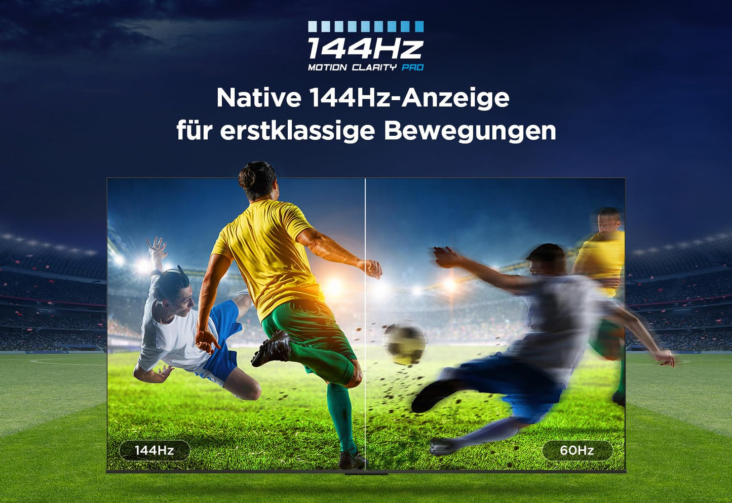 TCL 75Q10B 75 Zoll QLED Pro Mini LED 4K Fernseher, 144 Hz, Google TV