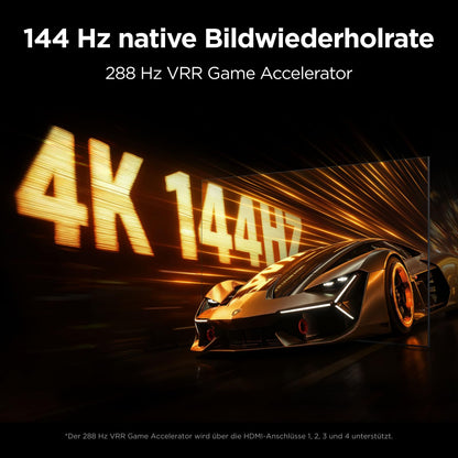 TCL 98X11L 98 Zoll SQD-Mini LED 4K Fernseher, Google TV, HDR10+