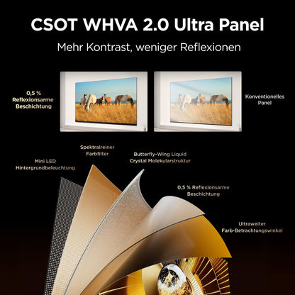 TCL 98X11L 98 Zoll SQD-Mini LED 4K Fernseher, Google TV, HDR10+