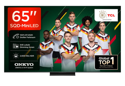 TCL 65Q7D Pro 65 Zoll SQD-Mini LED 4K Fernseher, Google TV