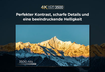 TCL 75Q10B 75 Zoll QLED Pro Mini LED 4K Fernseher, 144 Hz, Google TV